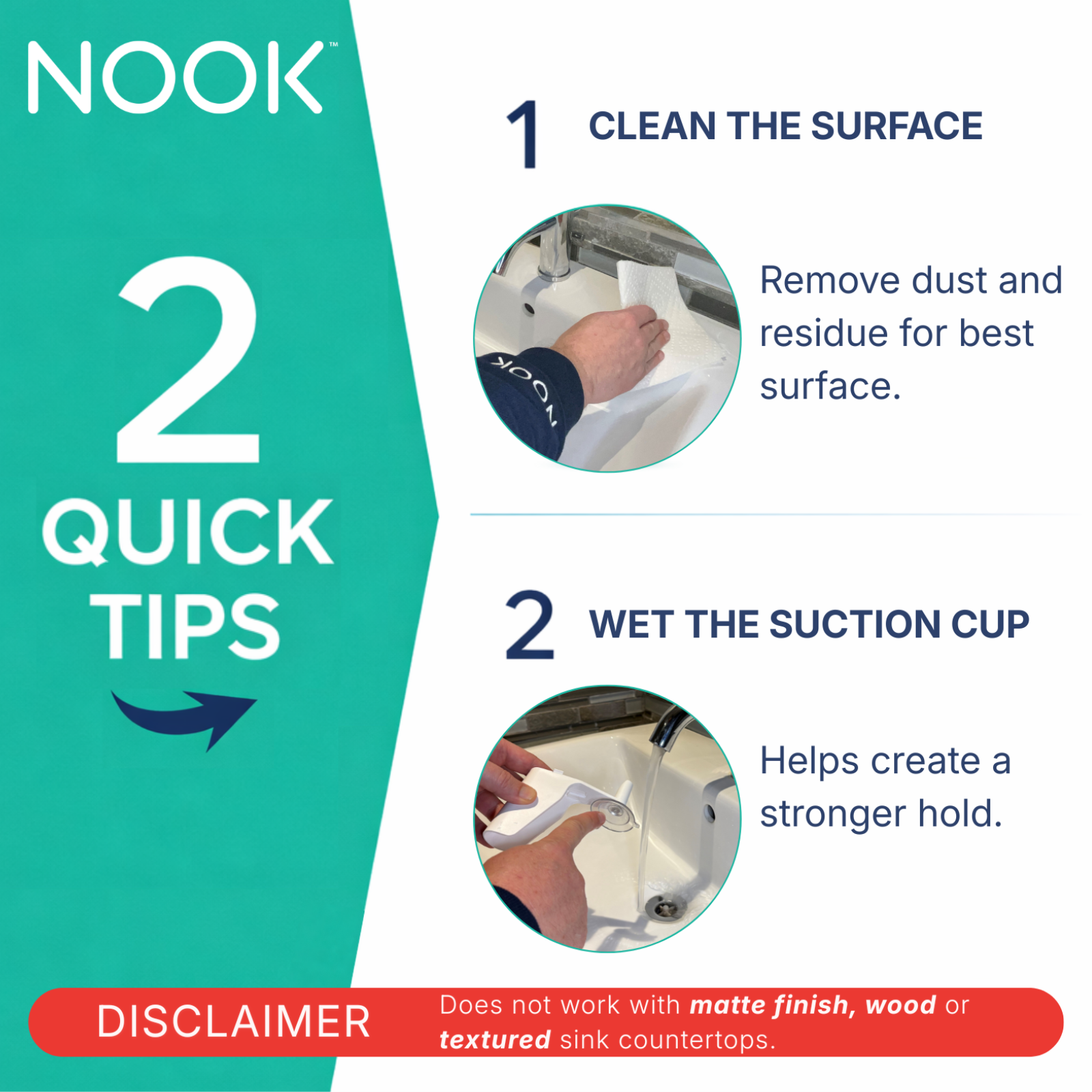 NOOK Toothbrush Holder - Grey