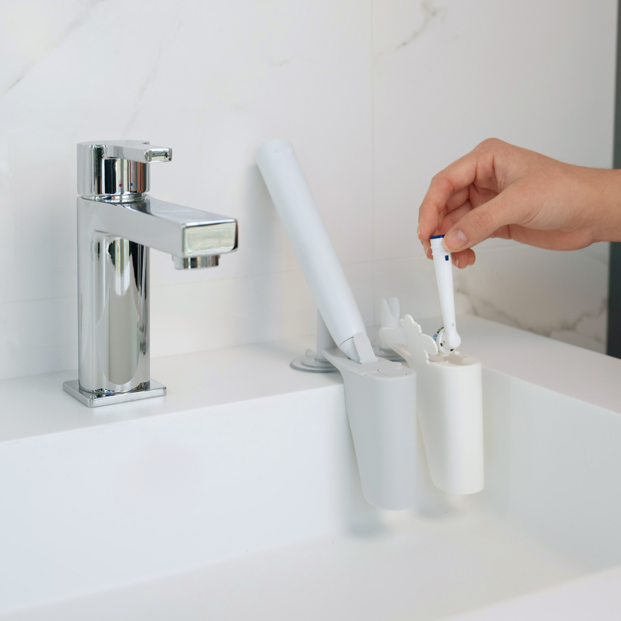 NOOK Toothbrush Holder - Grey
