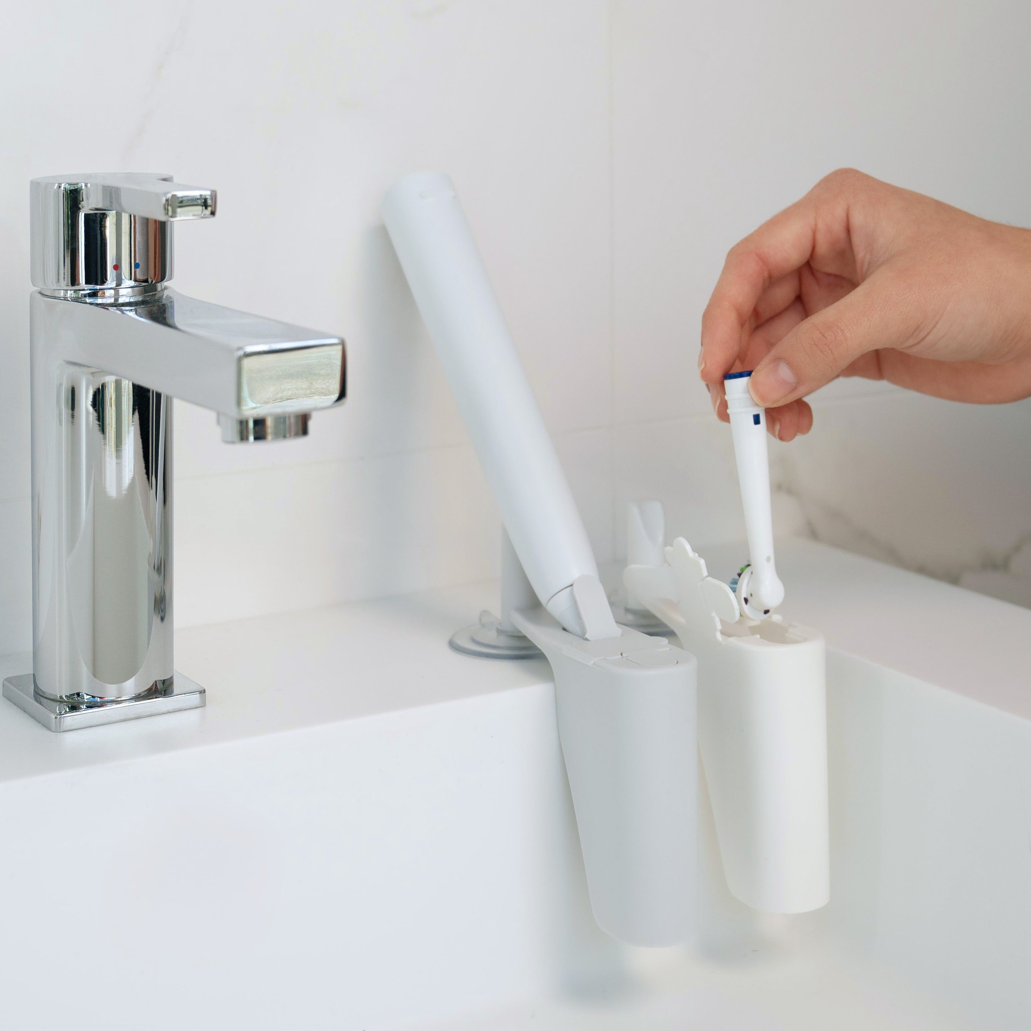 NOOK Toothbrush Holder - Grey