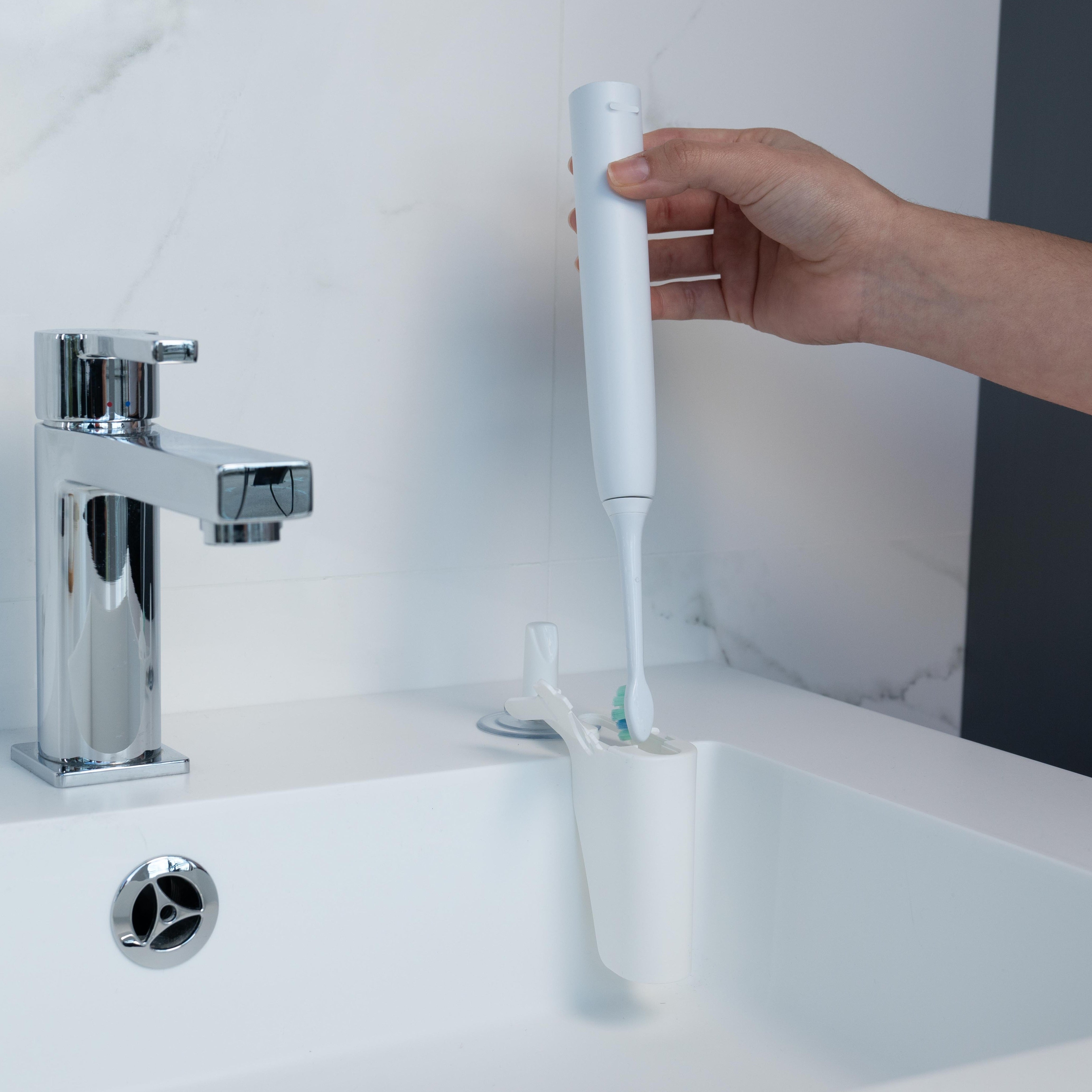 NOOK Toothbrush Holder - White