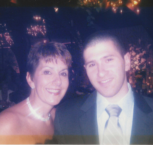 Brian with his mother, Barbara